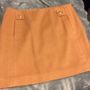 J crew mini wool skirt